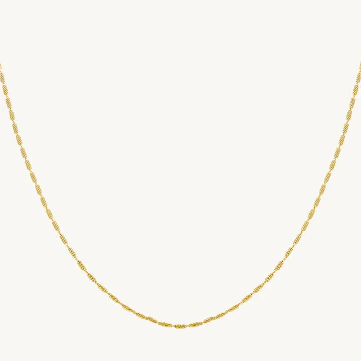 Golden Sands Chain Necklace