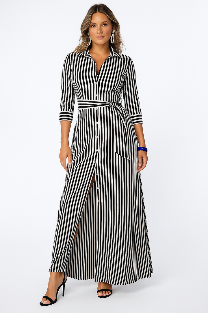 Elora - Blouse Maxi dress