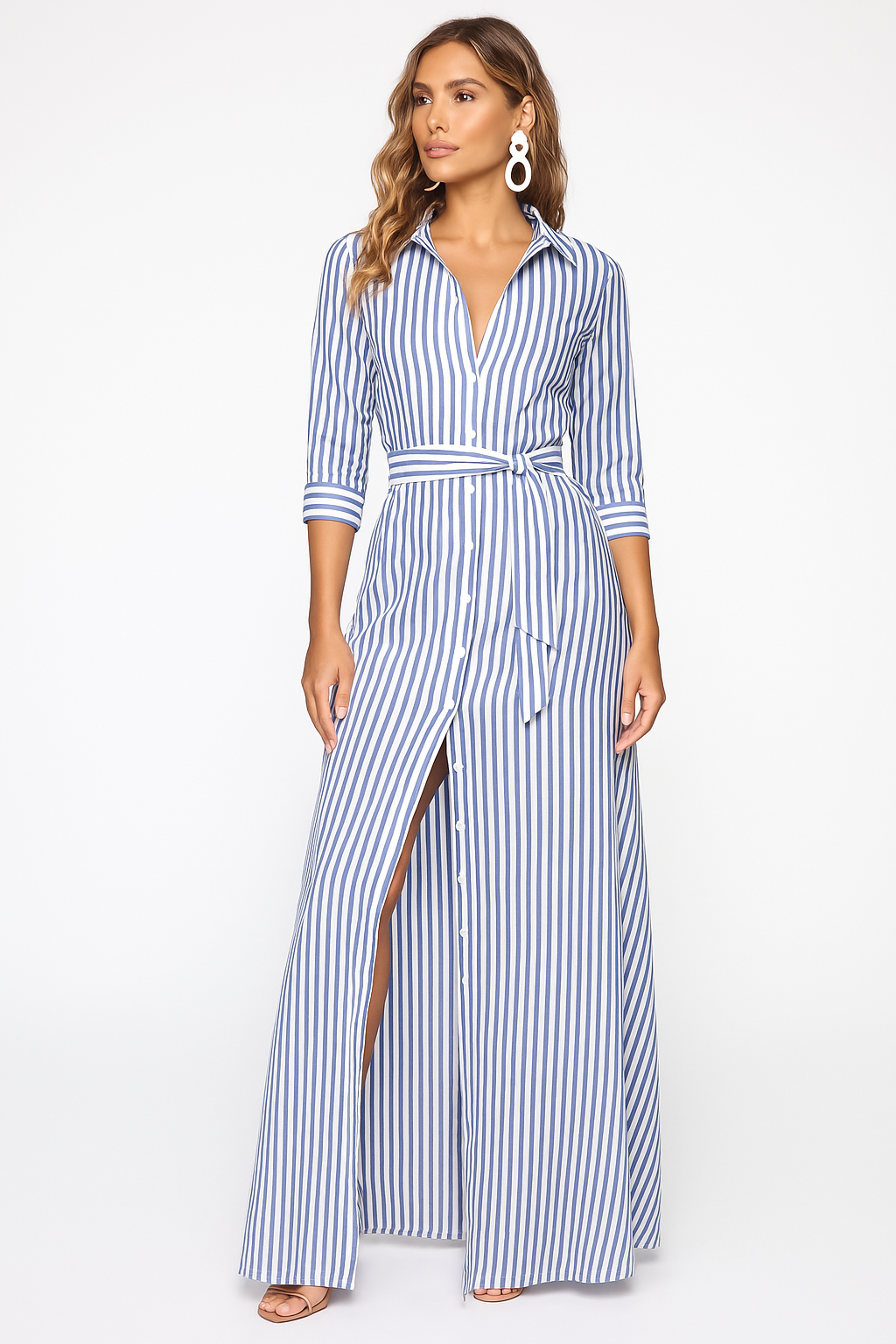 Elora - Blouse Maxi dress