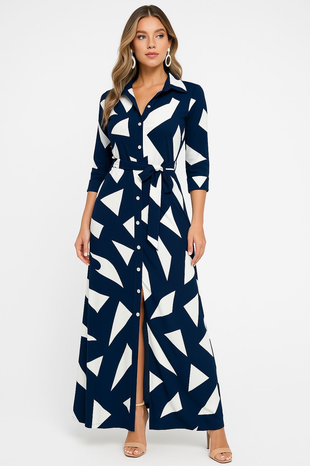 Elora - Blouse Maxi dress