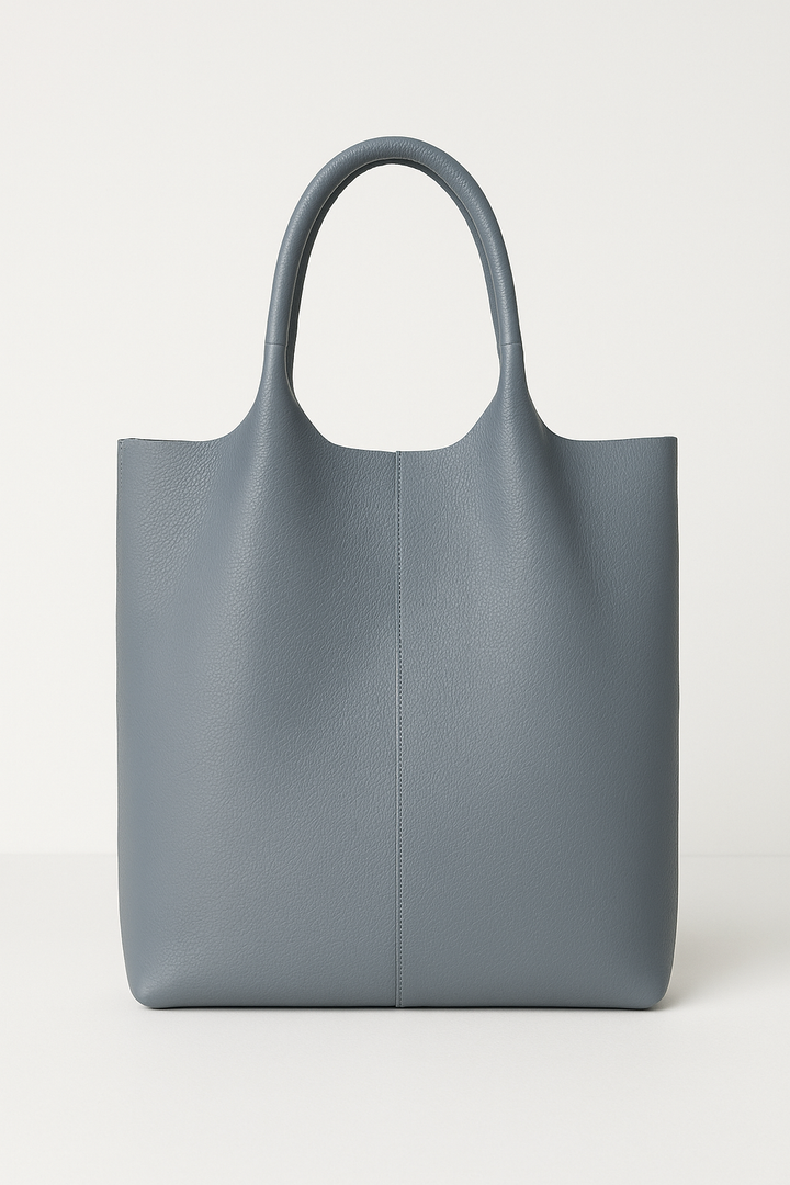 Leather Commuter Tote – Soft Structure