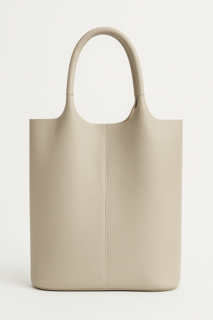 Leather Commuter Tote – Soft Structure