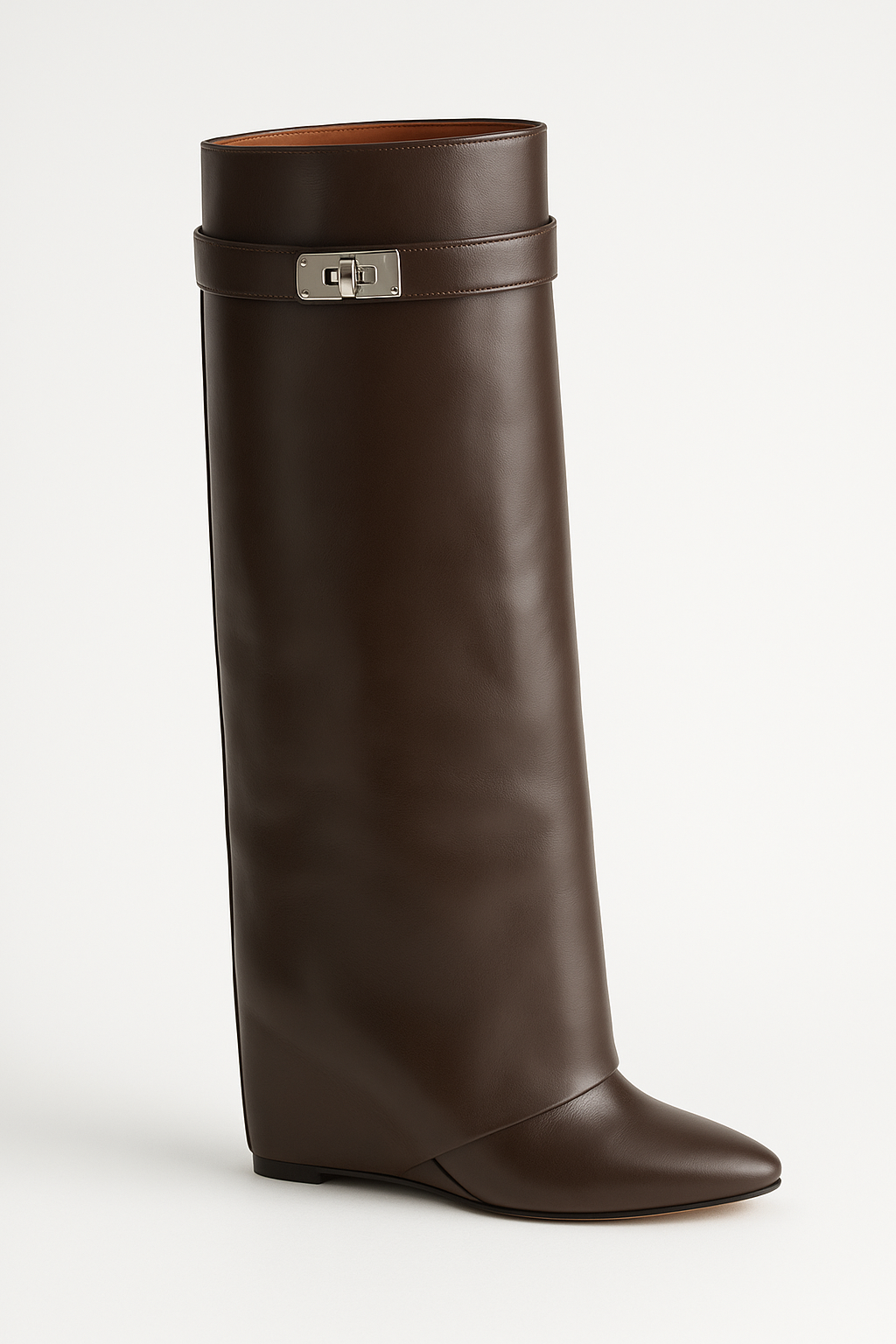 Shark-Lock Leather Boots