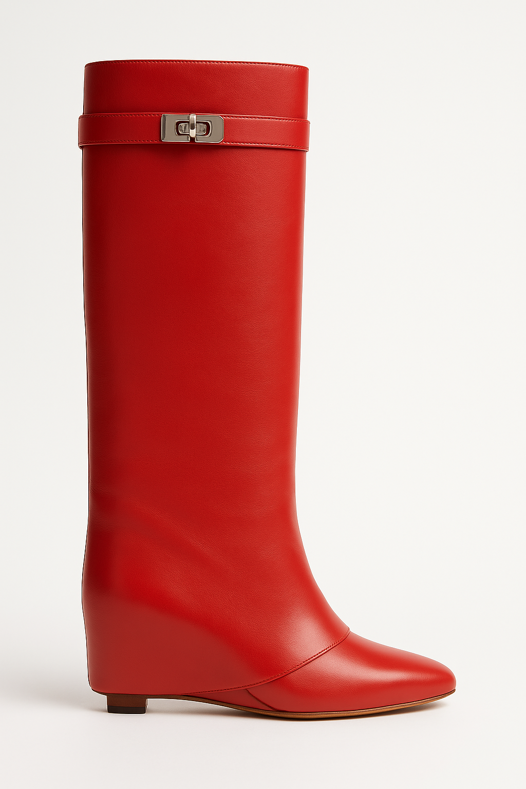 Shark-Lock Leather Boots