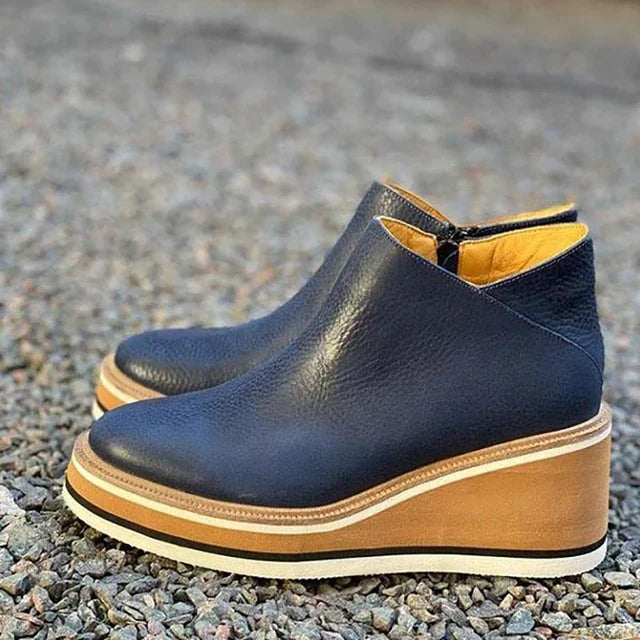 City Wedge Boots