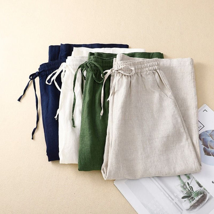 SOMERSET LINEN PANTS