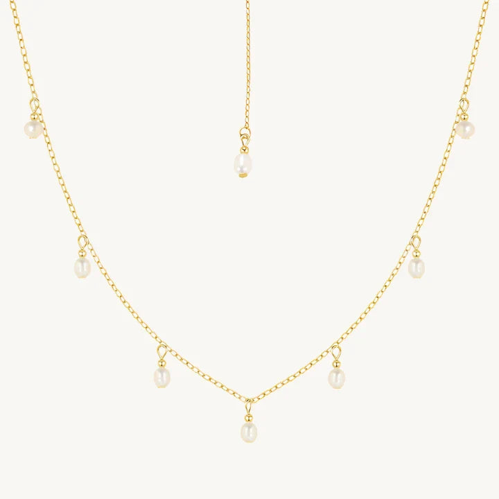 Pearl Drops Necklace