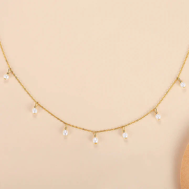 Pearl Drops Necklace