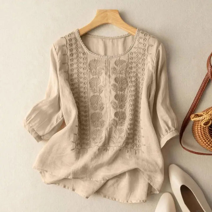 Classic Floral Blouse