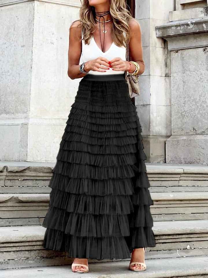 La Vie and Lace Maxi Skirt