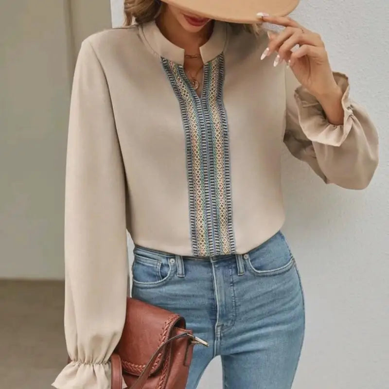 Celeste | Embroidered Elegance Blouse