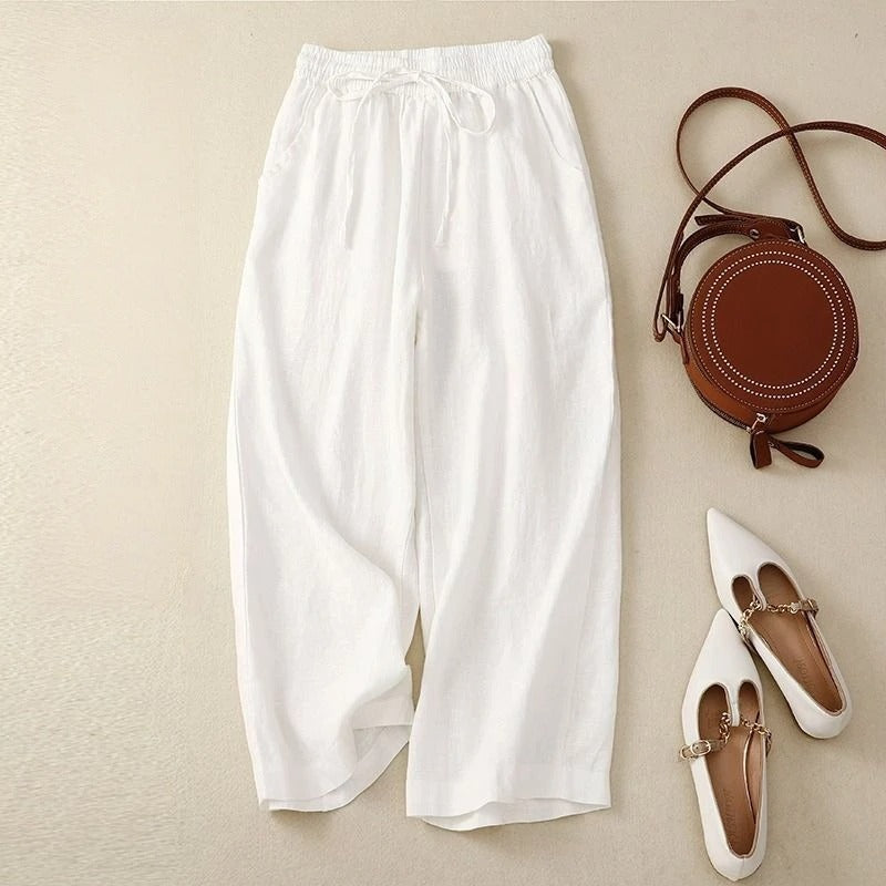 SOMERSET LINEN PANTS