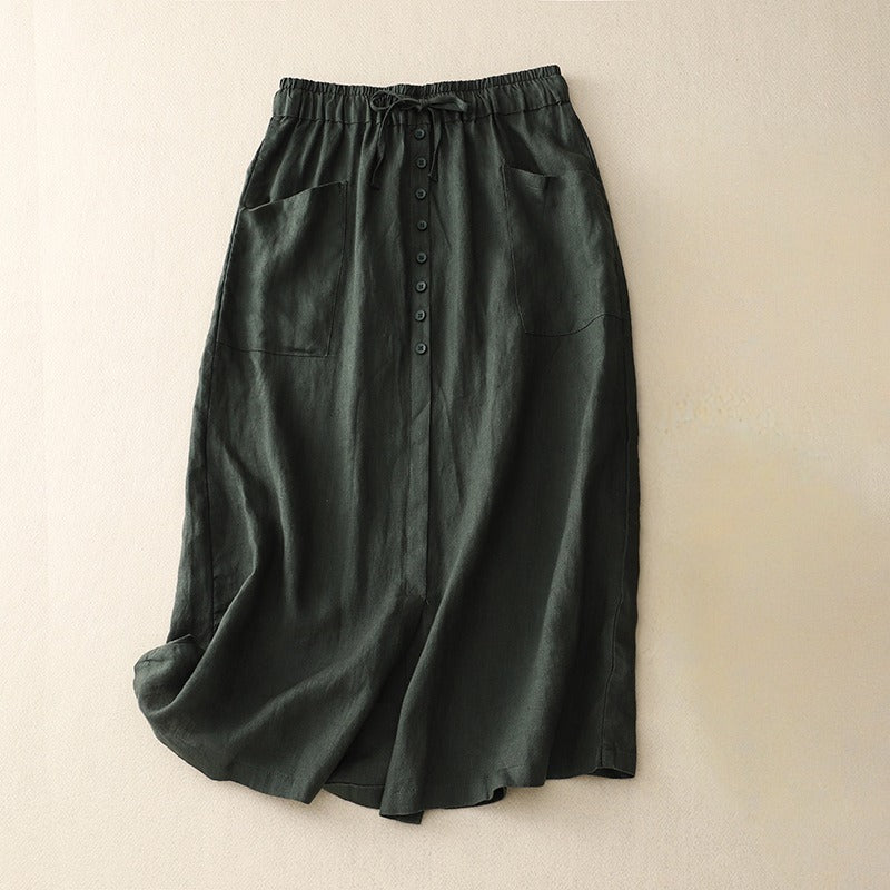 MARY LINEN SKIRT