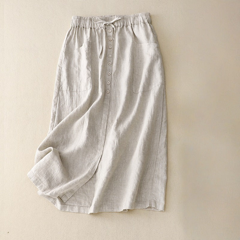 MARY LINEN SKIRT