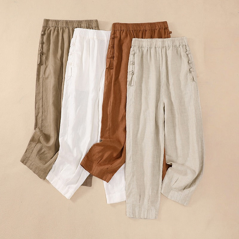 AMANDA LINEN PANTS