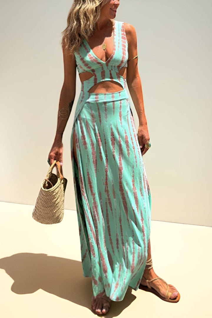 Bianca | Plunge Cut-Out Dress