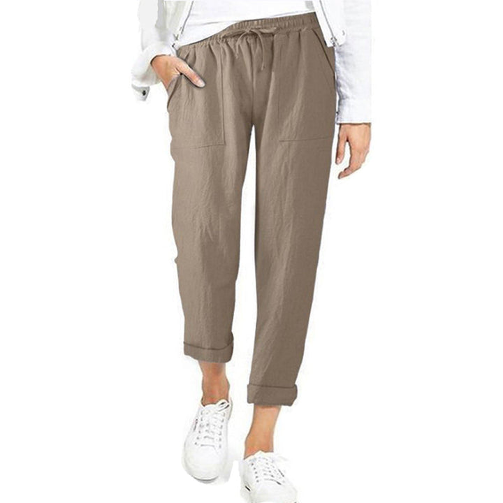 Casual Trousers with Elastic Waistband